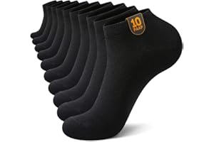IceCony Sneaker Socken Herren Damen 10 Paar Kurze Baumwolle Halbsocken Quarter Atmungsaktive Unisex