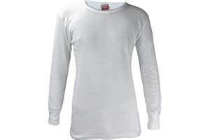 DREW BRADY & CO Heat Holders - Mens Winter Warm Cotton Thermal Underwear Long Sleeve Top Vest