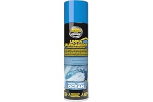 ABC CAR CLEANERS MOT60004 Spray Limpia Salpicaderos Aroma Ocean con Silicona Protectora, 200 ml, Azul