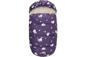 LAT LEE AND TOWN LAT Universal Baby Pushchair Footmuff, Waterproof and Windproof Cosy Toes with Hood for Pushchair Stroller Pram Buggy, Baby Winter Pushchair Pram Liner (B, Swan)