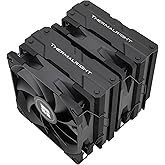 Thermalright Peerless Assassin 120 Black Chłodzenie procesora, 6 x Heat Pipes, 2 wentylatory C12B PWM 120 mm, aluminiowa osło