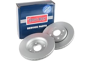 Borg & Beck BRAKE DISC PAIR Citroen C1/Peu107 05/05-