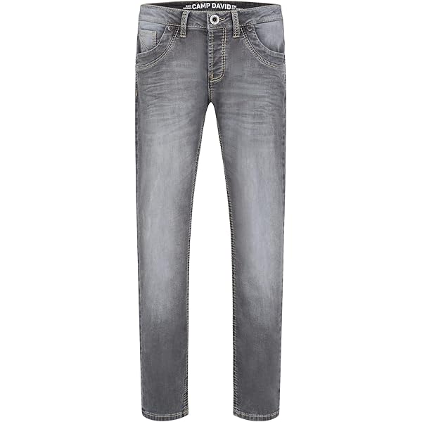 Pantalon Vaqueros Con Bordado Clásico Para Hombr... - Vicedeal