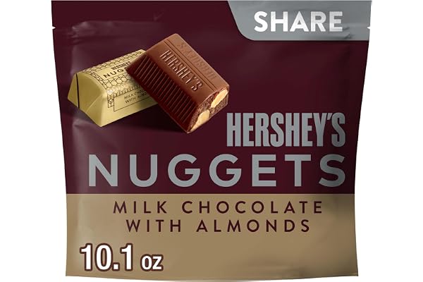 Hershey's Nuggets with Almonds Share Size Chocolates - 10.1oz