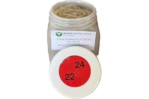 Australische Schafsaitlinge Saitling Schafsdarm Kaliber 22/24 1A 91,4 Meter in der Dose füllfertig | wurstmacher-shop by trümper HALLENDO®