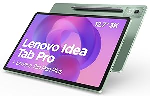 ‎LENOVO Lenovo Idea Tab Pro Tablet | 12.7" 3K Display | MediaTek Dimensity 8300 | 8GB RAM | 256GB UFS 4.0 Speicher | Android | Seafoam grün | inkl Tab Pen Plus