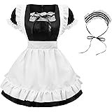 Women's French Maid Outfit Sexy Maid Fancy Dress Cosplay Maid Costume