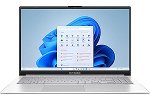 ASUS Vivobook Go 15 OLED E1504FA-BQ2451W - Ordenador Portátil 15.6" Full HD (AMD Ryzen 5 7520U, 16GB RAM, 512GB SSD, Radeon 610M, Windows 11 Home) Plata Fría - Teclado QWERTY español