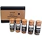 Bio Grill-Gewürzbox mit Rezepten / Geschenkset mit fair gehandelten Grillgewürzen / Manufakturprodukt: handmade, vegan…