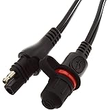 TecMate OptiMATE CABLE O-09, Adapter-Verlängerung, SAE auf MOTORRAD 180° Stecker, 48"/120cm