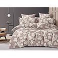 COZY FURNISH Super Soft Brushed Microfiber Cotton 3 Layer Breathable Single Dohar Lightweight Warm Bed Dohar 57X87(Inches) 144X220(CM) Flannel Dohar Throws for Bed (Yellow Flower)| TC - 144