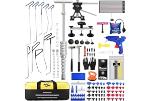 PDR TOOLS Dellen Reparaturset Auto Ausbeulwerkzeug Karosserie Beulen Reparaturset Auto Dellen Rausziehen Hagelschaden Reparaturset