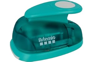 Artemio 7.6 cm Jumbo Circle Lever Punch, Green