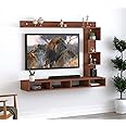 Anikaa Larisa Engineered Wood Wall Mount TV Unit/TV Stand/TV Cabinet/TV Entertainment Unit/Set Top Box Stand (Ideal for 43 Inch) (D.I.Y) (Walnut)