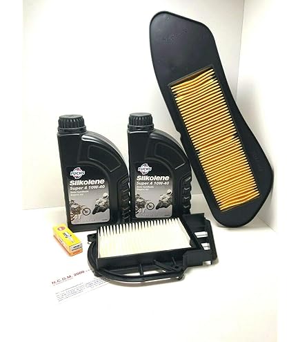 Olio Motore 10w40 Kit Tagliando Completo Per Yamaha X-Max 300 E
