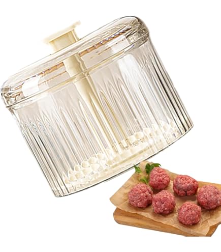 Stampino Per Polpette In Acciaio Inox - 6 O 12 Fori Antiaderente, Compatto E Facile Da Pulire - Foto 13