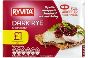 Ryvita Dark Rye Price Marked 200g x 6