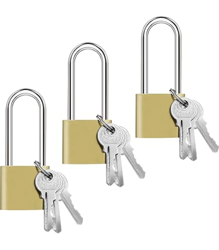 Lucchetto CISA Arco Lungo 50mm | In Ottone Per Cancelli, Catene E Armadietti