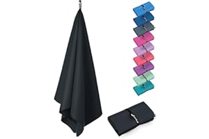 Fit-Flip Toalla Microfibra Gimnasio - compacta, Ultraligera y de Secado rápido – Toallas para Gym, Piscina, Viaje, Natacion y Playa Grande