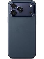 QHOHQ Luxury Vintage TechWoven Back Cover for iPhone 17 Pro (6.3 Inch) | Premium Woven Texture Case with Shockproof Protection | Premium Slim Fit Case