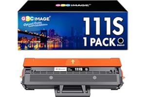 GPC Image D111S Cartouche de Toner Compatible pour Samsung MLT-D111S D111L pour Xpress SL M2070FW M2026W M2070W M2026 M2022W M2070 M2022 M2020 M2020W M2021 M2071 M2070F M2071FH M2021W M2071W (1 Noir)