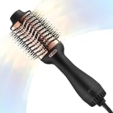 TYMO Hair Dryer Brush - One Step Dryer and Volumizer, 4 in 1 Hot Air Brush with Ions for Fast Drying, Straightening, Curling,