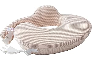 JORNH Nursing Pillow for Breastfeeding,Multifunctional Breast Feeding Pillow Baby, Pregnancy Pillow & Maternity Cushion with Adjustable Waist Strap, Washable Removable Cover,Pregnancy Gift,Beige