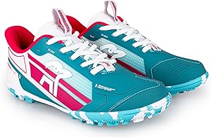 Kookaburra Orbit Junior Hockey Shoe |Mint/Pink | Lightweight with EVA Midsole Cushioning & All-Surface Grip