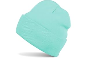 StyleBreaker 04024029 Unisex Warm Knitted Beanie Fine Knit Double Knitted Winter Hat