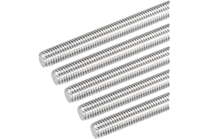 DMiotech 5pz M10 x 180mm Completamente Filettato Asta 304 Inossidabile Acciaio Destra Mano Filettature Asta Barra Perni Morsetti e Bulloni a U