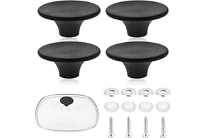 LONIMIA 4 bottoni per coperchio della pentola, maniglia per coperchio della pentola, maniglie universali, coperchio in silicone, pomello di ricambio, coperchio della pentola, coperchio della pentola,