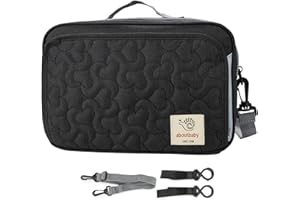 CYHAMSE Universal Baby Stroller Organizer | Pram Buggys Organiser Bag Universal Baby Stroller Storage Bag | Pushchair Organiser Multifunctional Large Capacity Baby Stroller Organizer Bag