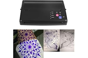 Salmue Transfert de Machine à Copier de Tatouage imprimante Professionnelle de Pochoir de Transfert d'imprimante A5 A4 copieur de Tatouage(EU)