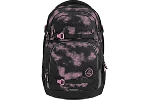 coocazoo Schulrucksack Porter, ergonomischer & anpassbarer Tornister, höhen- & größenverstellbar, mit Brustgurt & Hüftgurt, leicht & individuell, ab der 3. Klasse