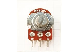 HJW ELECTRONICS Stereo Balance Control Potentiometer Center Click Detent MN BAL (MN500K)