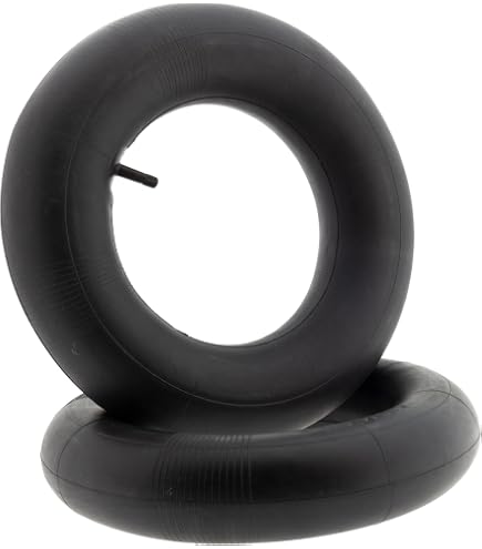 2 pezzi 4.10/3.50-4 tubo pneumatico 410/350-4 pollici con valvola piegata TR87 tubi interni tubo dell'aria tubo di ricambio per tosaerba, carriola