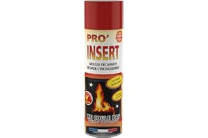 FULGATOR Pro Insert - Super Nettoyant - Vitres inserts de cheminées et plaques vitrocéramiques - 500ml (x1)