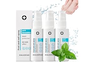 mycose ongles des pieds, Mycose Des Ongles Spray, Kaluofan 3pcs Produits de Soins des Pieds Spray,Ongle Pied Mycose Pied, Foot Spray Nail Repair and Odor