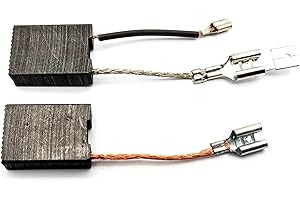 KRAFTFELD 1 paire de balais de charbon avec arrêt automatique pour Hilti DCH 180, DCH 230, DCH 300 charbons