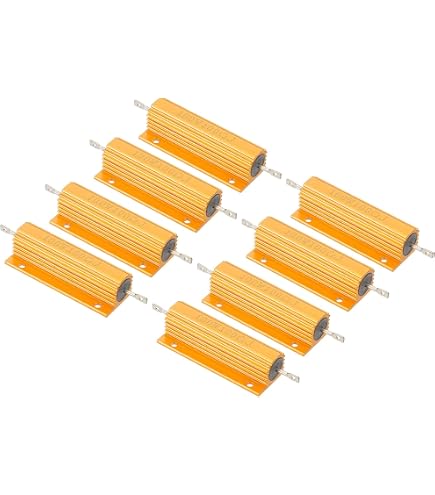 Resistore Carico Per Audio Illuminazione Industriale Jantzen Audio Resistore Ceramico 3,3 Ohm 20W A Filo Resistenza Per Filtro Crossover Resistore Potenza Montaggio Telaio - 4