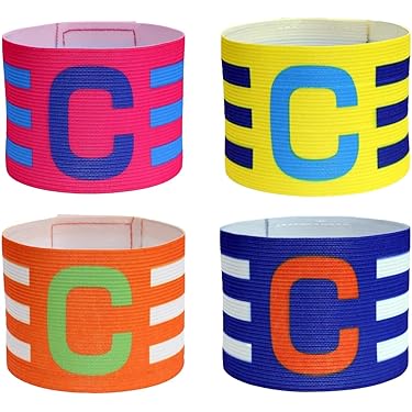 Elastische Captain Armbinde Sport Kapitänsbinde