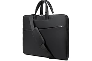 Kono Laptop Bag 17.3 Inch Briefcase for Women Men Large Laptop Case Computer Bag Water-Repellent Ultra-thin Briefcase Work Messenger Bag for Business, Travel, College and Office