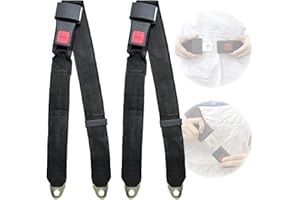 asdmm Universal Seat Belt for Golf Cart, Mobility Scooter, Electric Wheelchair, Compatible with Go Kart, EZGO, Yamaha, Club Car, UTV