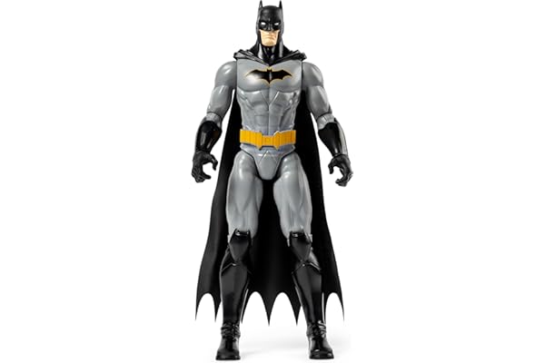 DC Comics Batman - Figura Batman Articulada Rebirth 30 cm - Superheroes Juguetes - Juguetes Niños 3 Años + - Regalo Niño 3 Años +