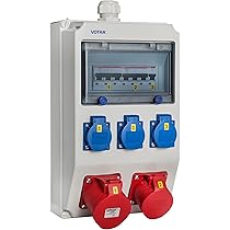 VOTHA Wandverteiler WÜRZBURG - CEE 16A & 32A 400V Ohne FI