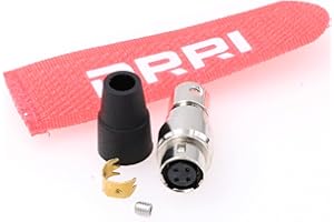 DRRI Hirose HR10A-7J-4S Connecteur circulaire femelle à souder 4 broches (prise femelle d'accueil, 4 broches)