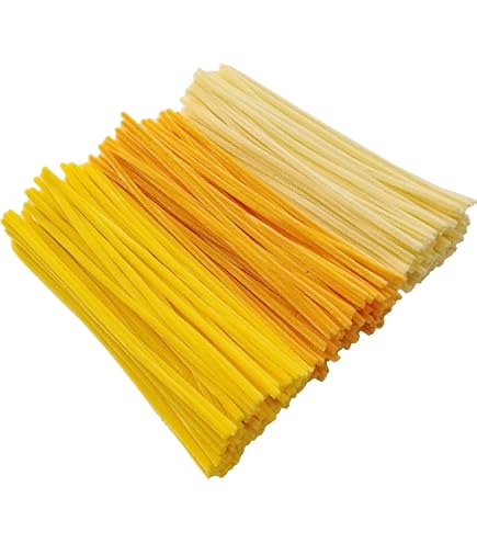 Caydo 200 Pezzi Di Scovolini Extra Spessi, Forniture Per L'artigianato In 20 Colori, Steli Di Chenille Per Progetti Di Artigianato E Decorazioni Per