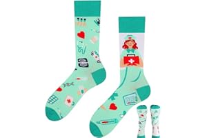 TODO Kolorowe Skarpety Nie do Pary - Lucky Horse - Jeździec, Podkowy, Koń, Zegar