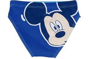 REQUETEGUAY URBAN RU Bañador Mickey Mouse Disney para Niños | Bañador Disney Mickey Mouse para Playa o Piscina | Bañador Mickey Mouse Tipo Slip de Natación