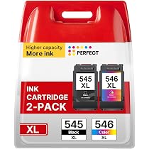 Druckerpatronen Kompatibel Für Canon PG-545XL & CL-546XL – Multipack, Bis Zu 400 Seiten, Für PIXMA & MG Serien